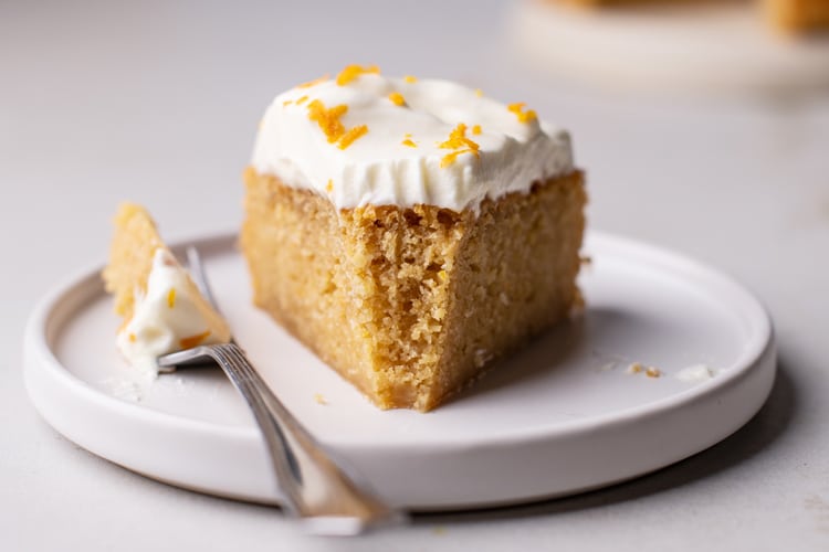 Gluten-Free Orange Creamsicle Cake