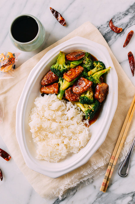 Shortcut Vegan General Tso’s “Chicken”